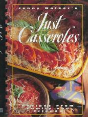 Cover of: Just casseroles by Jenny Walker