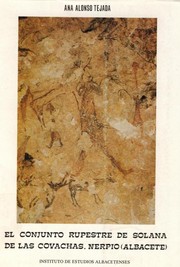 Cover of: El conjunto rupestre de Solana de las Covachas, Nerpio (Albacete)