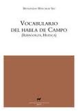 Cover of: Vocabulario del habla de Campo by 