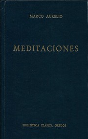 Cover of: Meditaciones by Marcus Aurelius