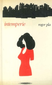 Cover of: Intemperie