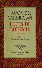 Cover of: Luces de bohemia: Esperpento