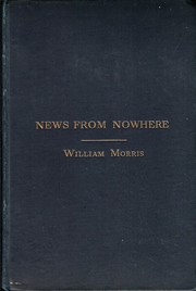Cover of: News from nowhere by by William Morris