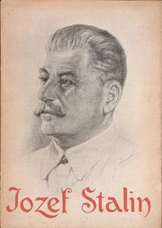 Cover of: Jozef Stalin by door Max van Poll
