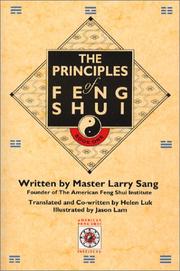 Cover of: The principles of feng shui by Larry Sang