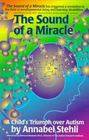 Cover of: Sound of a Miracle by Annabel Stehli