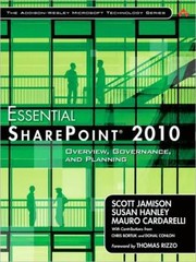 Cover of: Essential SharePoint 2010: overview, governance, and planning