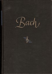 Cover of: Johann Sebastian Bach by Hans Brandts Buys