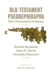 Cover of: Old Testament Pseudepigrapha: More Noncanonical Scriptures