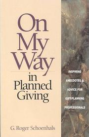 Cover of: On my way in planned giving