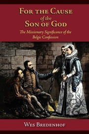 Cover of: For the Cause of the Son of God by 