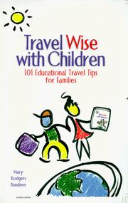 Cover of: Travel Wise with Children  by Mary Rodgers Bundren