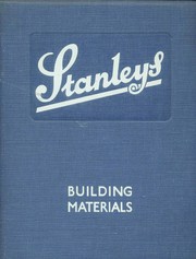Stanleys Building Materials [title from cover] by Stanley Bros. Limited.