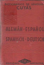 Cover of: Diccionario manual alemán-español