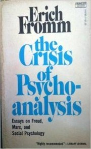 Cover of: The crisis of psychoanalysis.