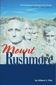 Cover of: Mount Rushmore by Gilbert Courtland Fite