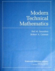 Cover of: Modern technical mathematics