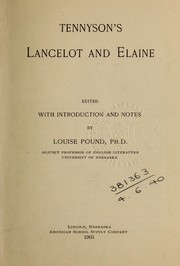Cover of: Lancelot and Elaine