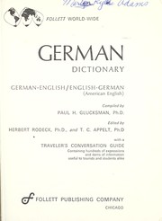 Cover of: Follett German English Dictionary