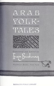 Cover of: Arab folktales by translated and edited by Inea Bushnaq.