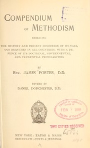 Cover of: A compendium of Methodism...