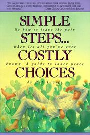 Cover of: Simple Steps...Costly Choices: A Guide to Inner Peace