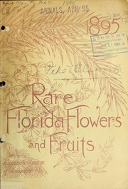 Cover of: Rare Florida flowers and fruits