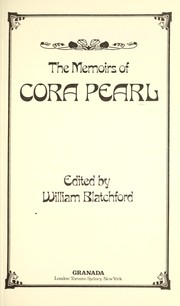 Cover of: The memoirs of Cora Pearl by Cora Pearl