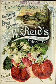 Cover of: Catalogue 1895: everything for the fruit grower
