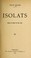 Cover of: Isolats