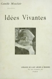 Cover of: Idees vivantes by Camille Mauclair