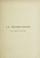 Cover of: La Prometheide