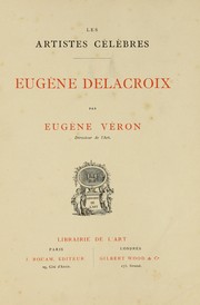 Eugene Delacroix by Eugène Véron