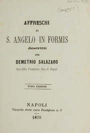 Affreschi di S. Angelo in Formis by Demetrio Salazaro