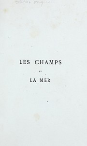 Cover of: Les champs et la mer