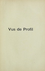Cover of: Vus de Profil
