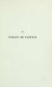 Cover of: Le violon de faience