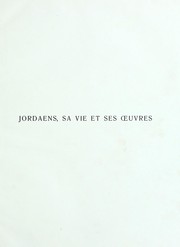 Cover of: Jordaens by Max Rooses