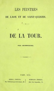 Cover of: De la Tour