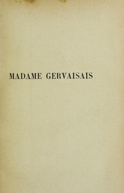 Cover of: Madame Gervaisais by Edmond de Goncourt