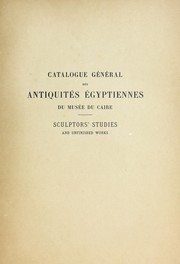 Cover of: Sculptors' studies and unfinished works by C. C. Edgar