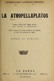 Cover of: La atropellaplatos by Antonio Paso