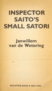 Cover of: Inspector Saito's Small Satori