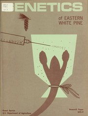 Cover of: Genetics of Eastern white pine by Wright, J. W.