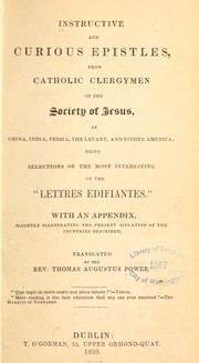 Cover of: Instructive and curious epistles