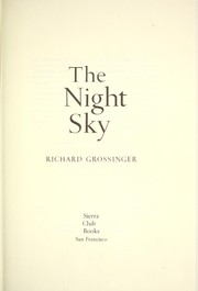Cover of The night sky