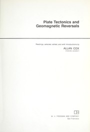 Cover of: Plate tectonics and geomagnetic reversals: readings