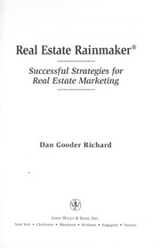 Cover of: Real Estate Rainmaker : successful strategies for real estate marketing