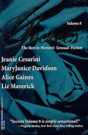 Cover of: Secrets, Vol. 8 by Jeanie Cesarini, MaryJanice Davidson, Alice Gaines, Liz Maverick