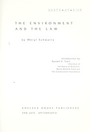 Cover of: The environment and the law by Meryl Schwartz